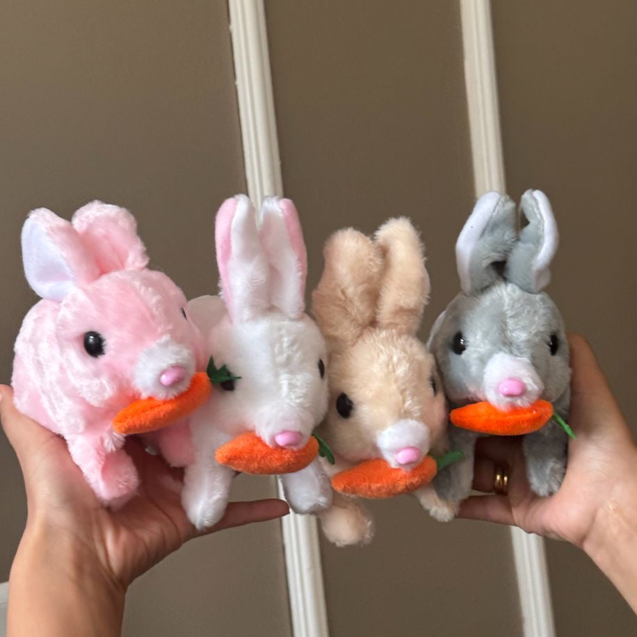 💖 Işıklı Zıplayan Tavşan Peluş – Verilebilecek En Tatlı Hediye 🐰✨