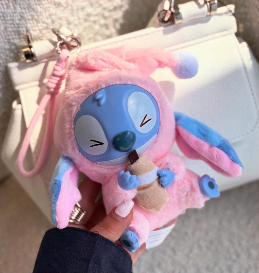 🌟 Sevimli Stitch Peluş Anahtarlık – Hediyelik & Koleksiyonluk Tatlı Tasarım 💙