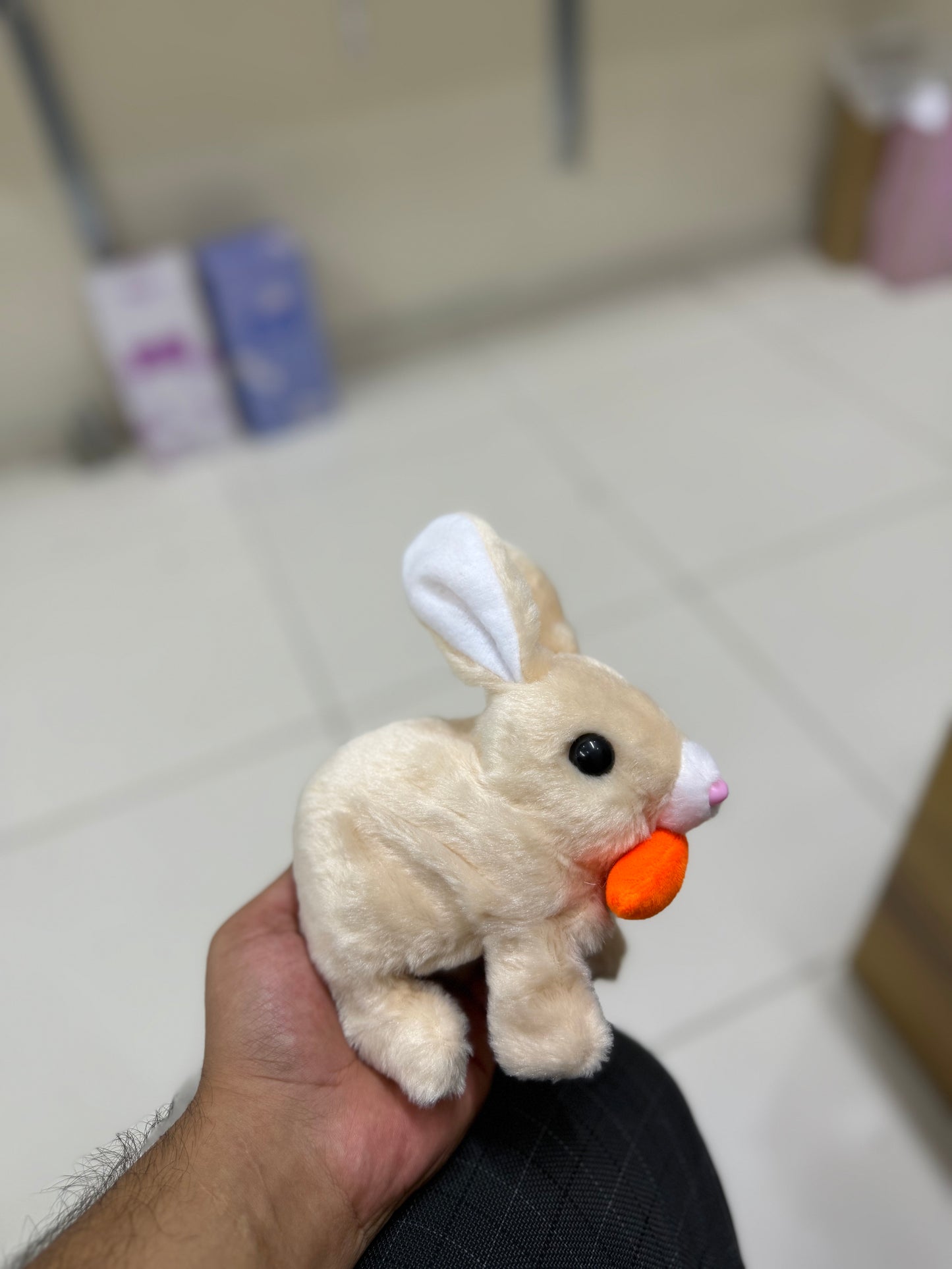 💖 Işıklı Zıplayan Tavşan Peluş – Verilebilecek En Tatlı Hediye 🐰✨