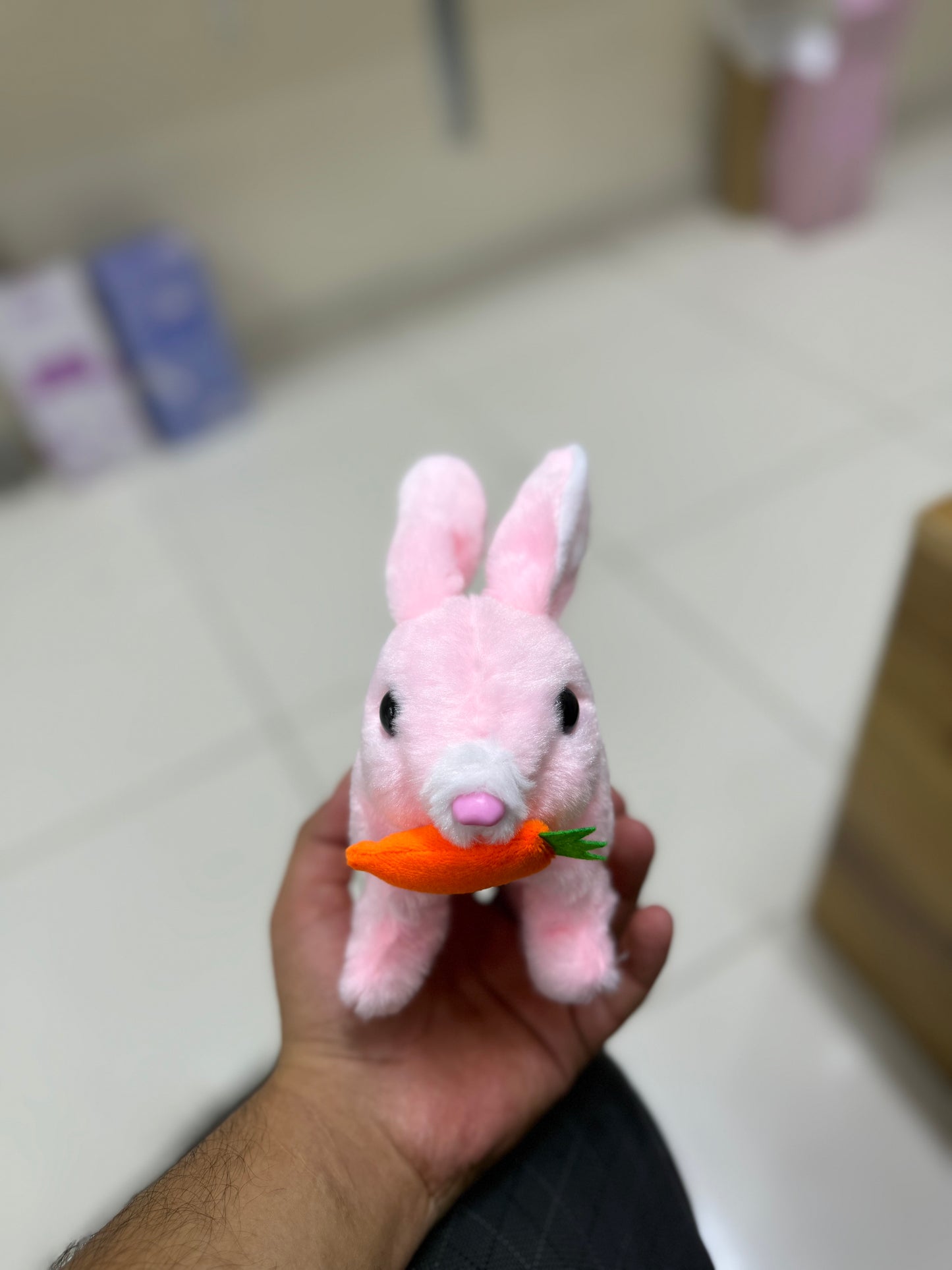 💖 Işıklı Zıplayan Tavşan Peluş – Verilebilecek En Tatlı Hediye 🐰✨